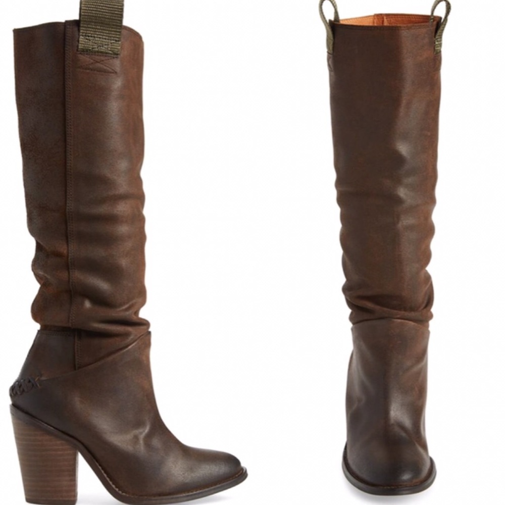 new Free People ❦ Montgomery Slouch Knee Hi Boot - Picture 4 of 16
